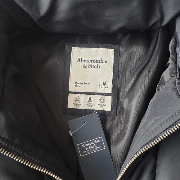 abercrombie & fitch mini puffer coat ✨️NEW - Picture 5 of 10